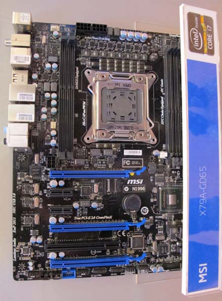 Решения на базе Intel X79 Express - ASRock X79 Extreme4, ASUS C1X79 EVO, ECS X79R-A, Gigabyte GA-X79A-UD3 и MSI X79A-GD65